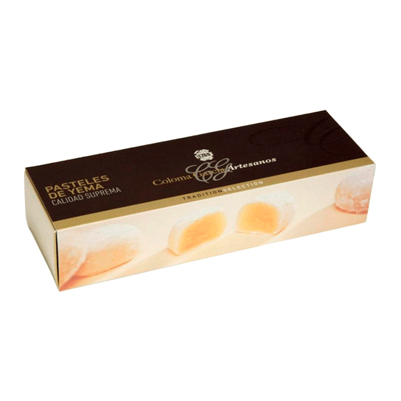 Estuche pastel de yema artesano 200g