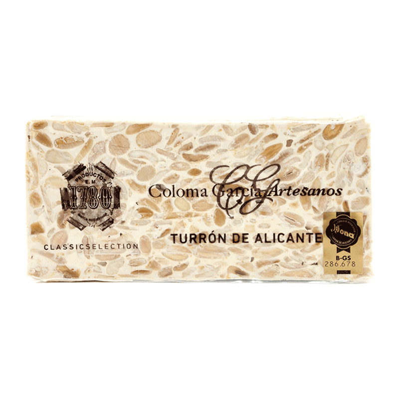 Estuche turrón Alicante artesano 'Classic' 500g