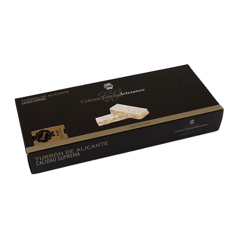 Estuche turrón Alicante artesano 'Classic' 200g