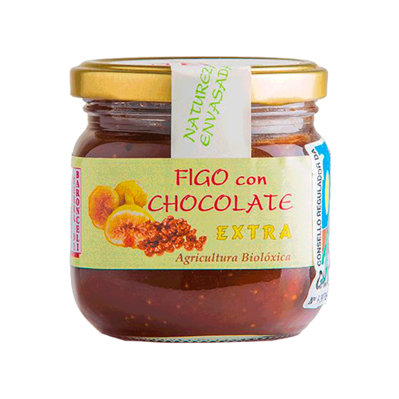 Mermelada de higo con chocolate ecológica 200g