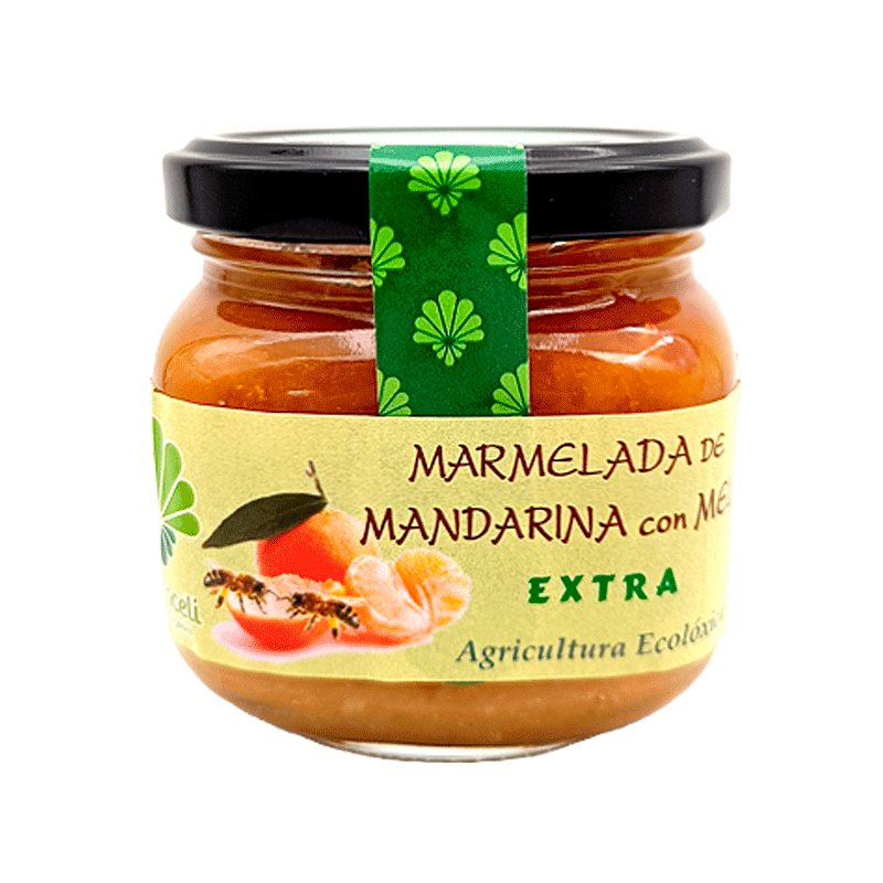 Mermelada de mandarina con miel ecológica 200g