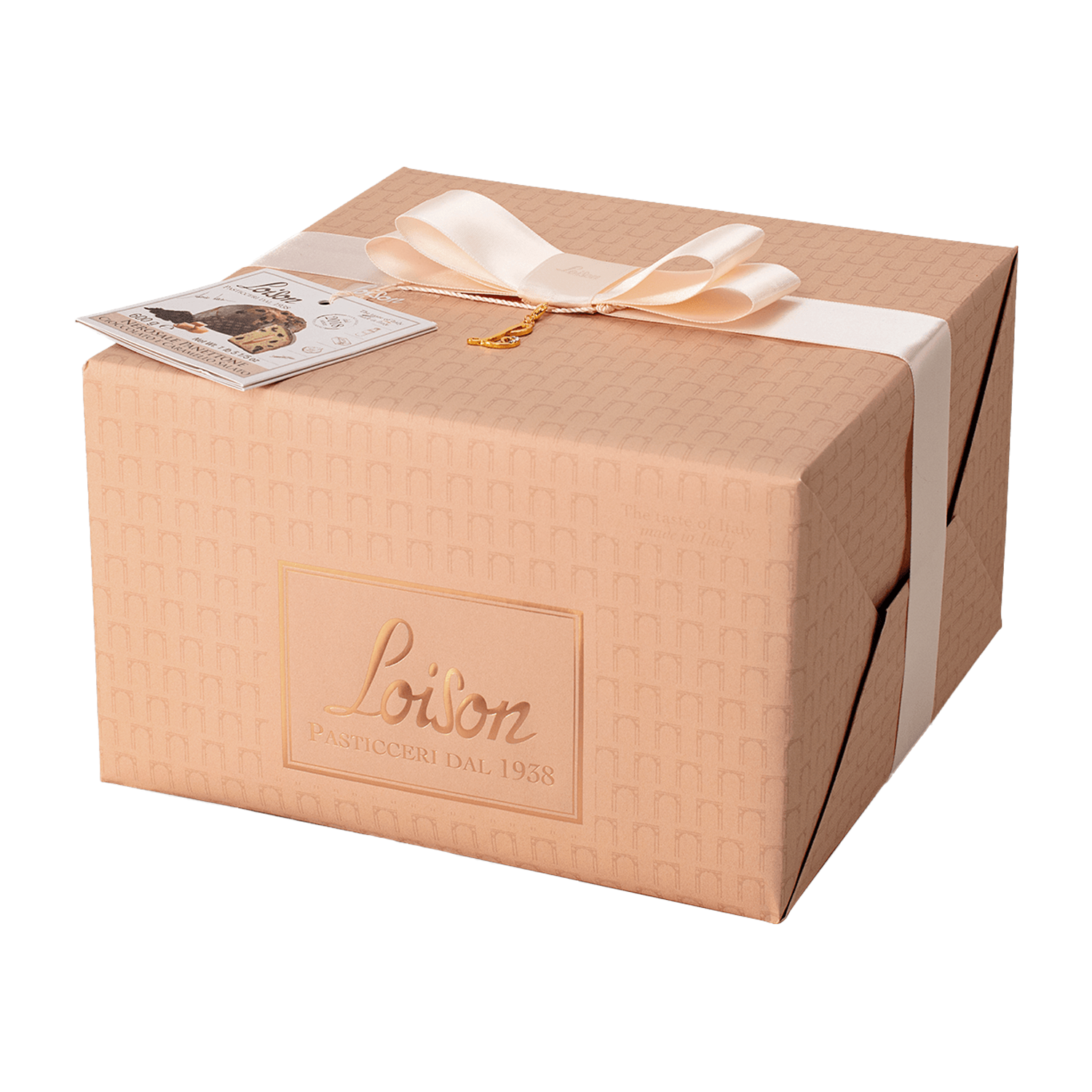 Panettone Loison nerosale 'Genesi' 600g