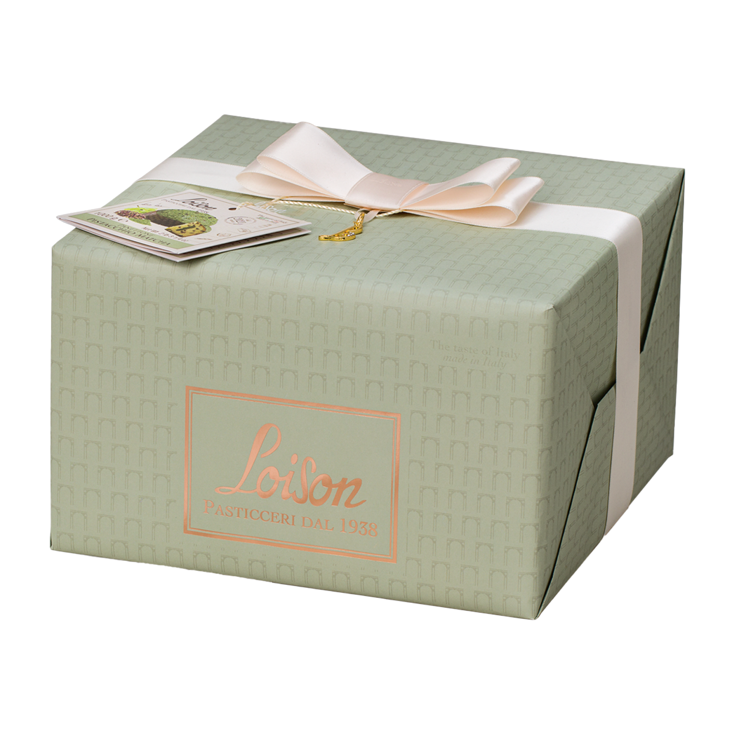 Panettone Loison pistacho matcha 'Genesi' 600g
