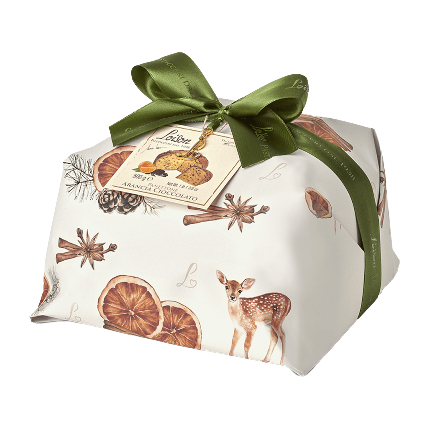 Panettone Loison naranja y chocolate 'Royal' 500g