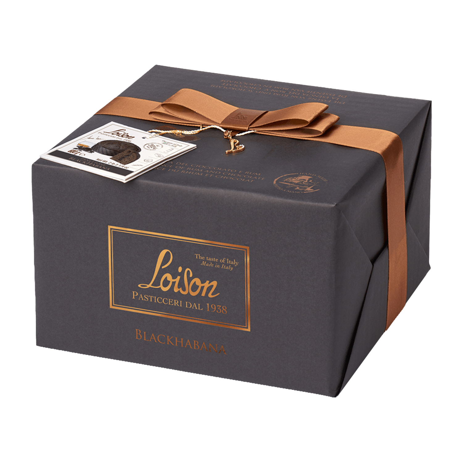 Panettone Loison chocolate y ron 'Black Habana' 600g
