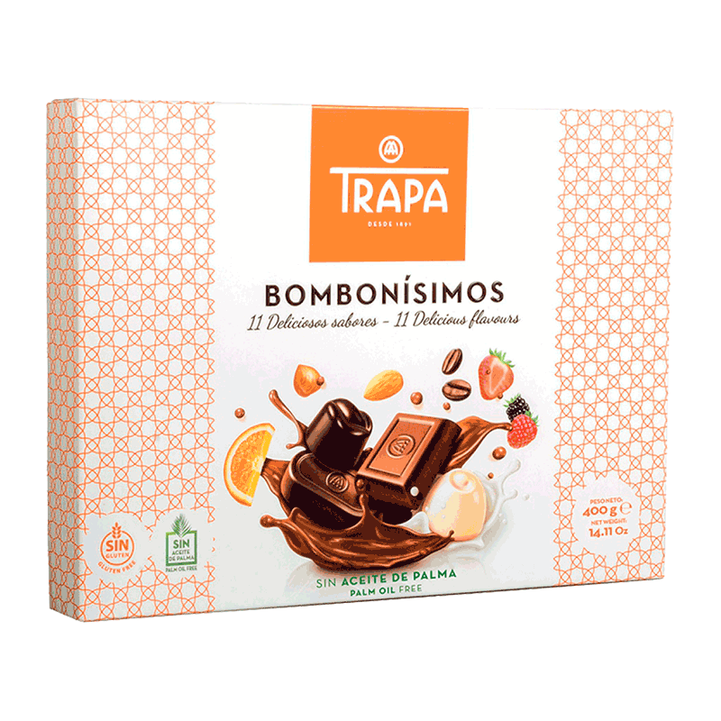 Caja bombones surtidos Trapa 400g