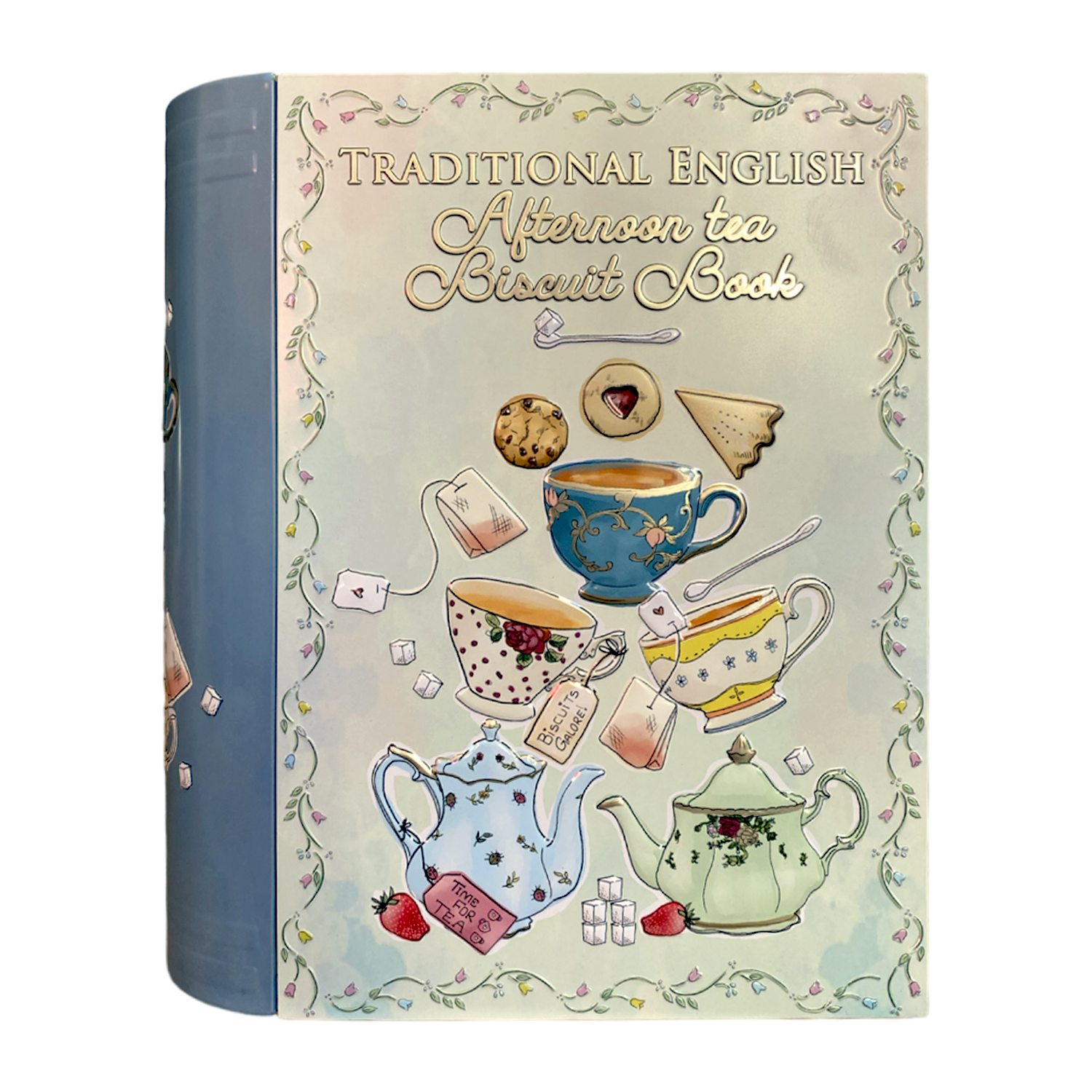 Lata bombones praliné leche 'Libro té y pastas' 600g