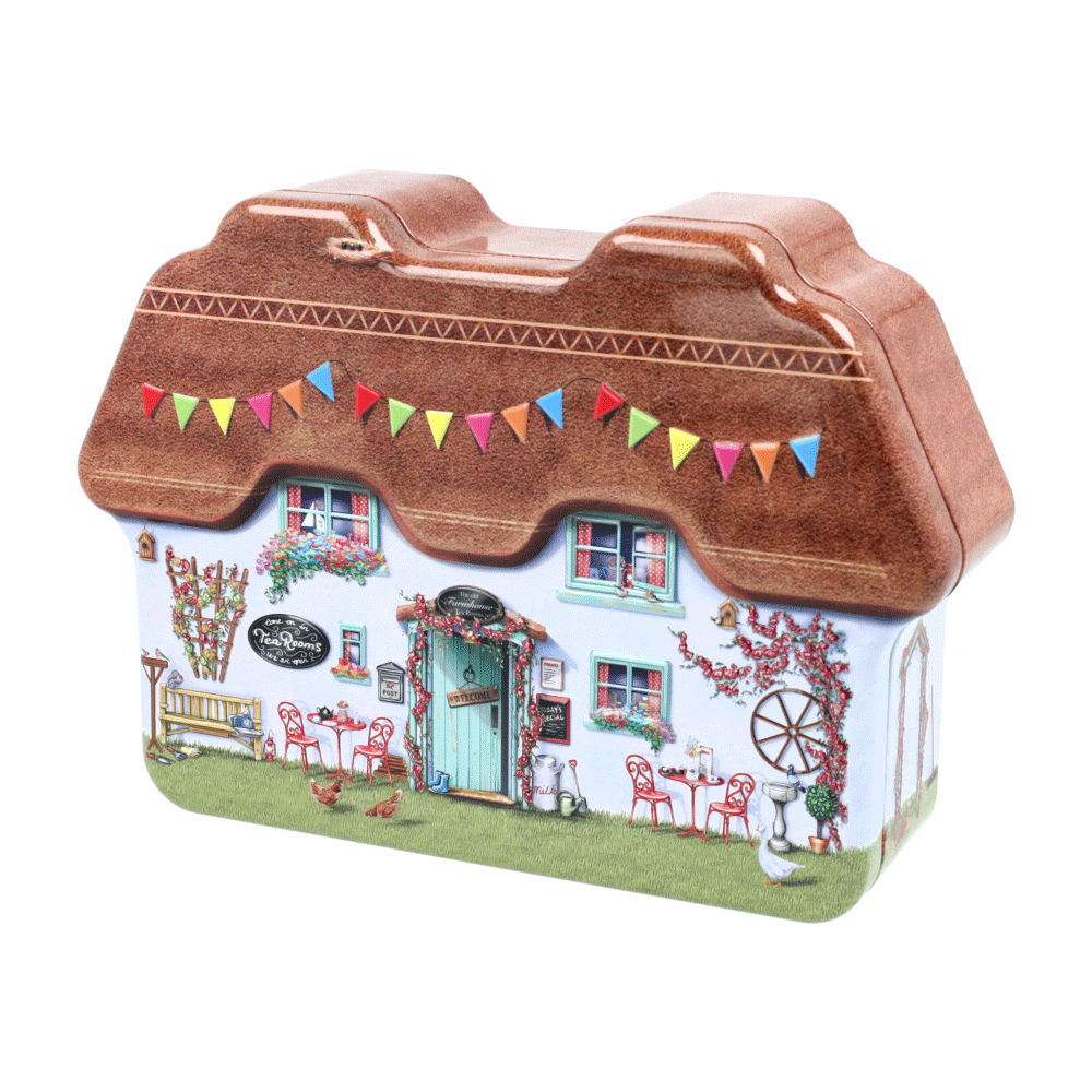 Lata bombones praliné leche 'Casita de campo' 150g