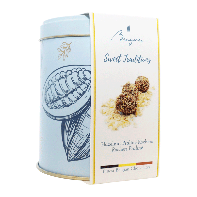 Lata trufas de avellana 'Sweet Traditions' 100g