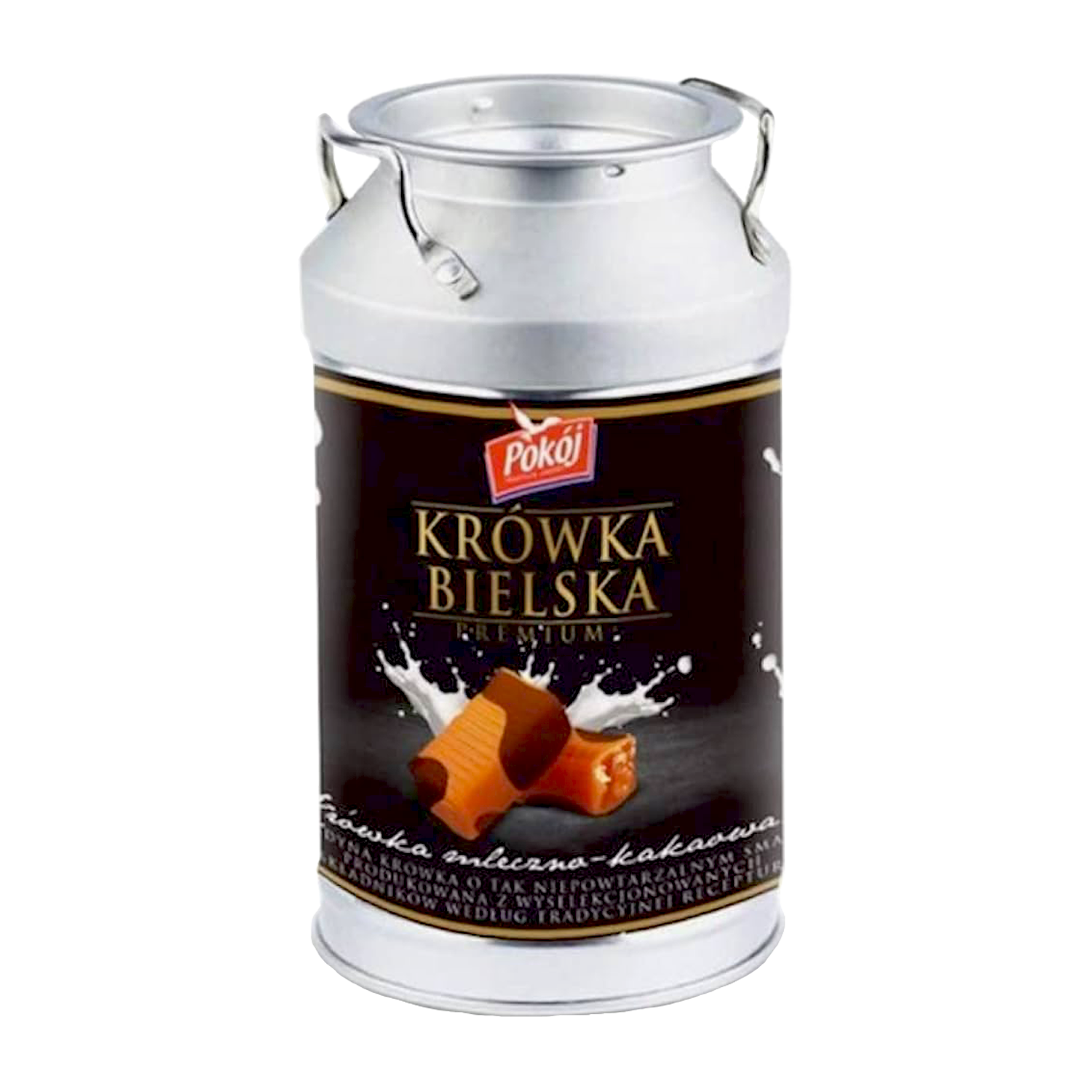 Lata tofe con chocolate "Lechera" 250g