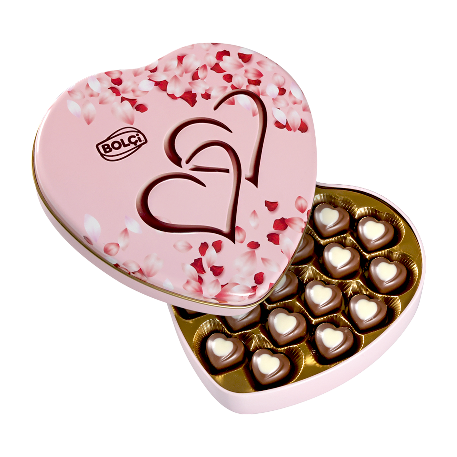 Lata bombones corazón 'Heart' 240g