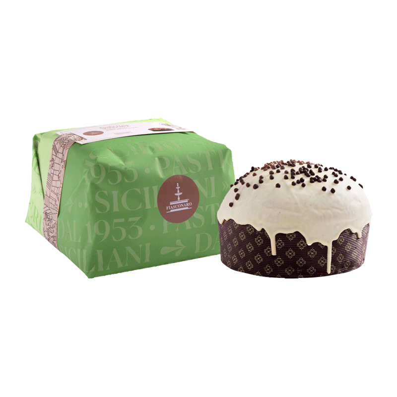 Estuche panettone Fiasconaro pera y chocolate 750g