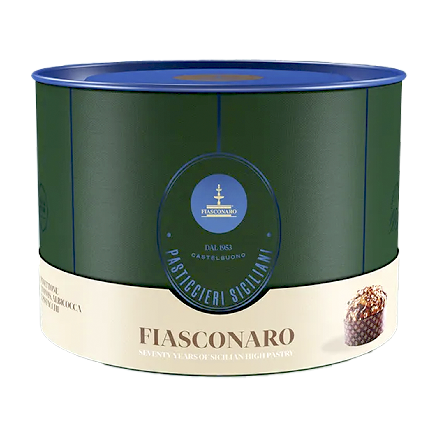 Panettone Fiasconaro piña, albaricoque y pistacho 1kg