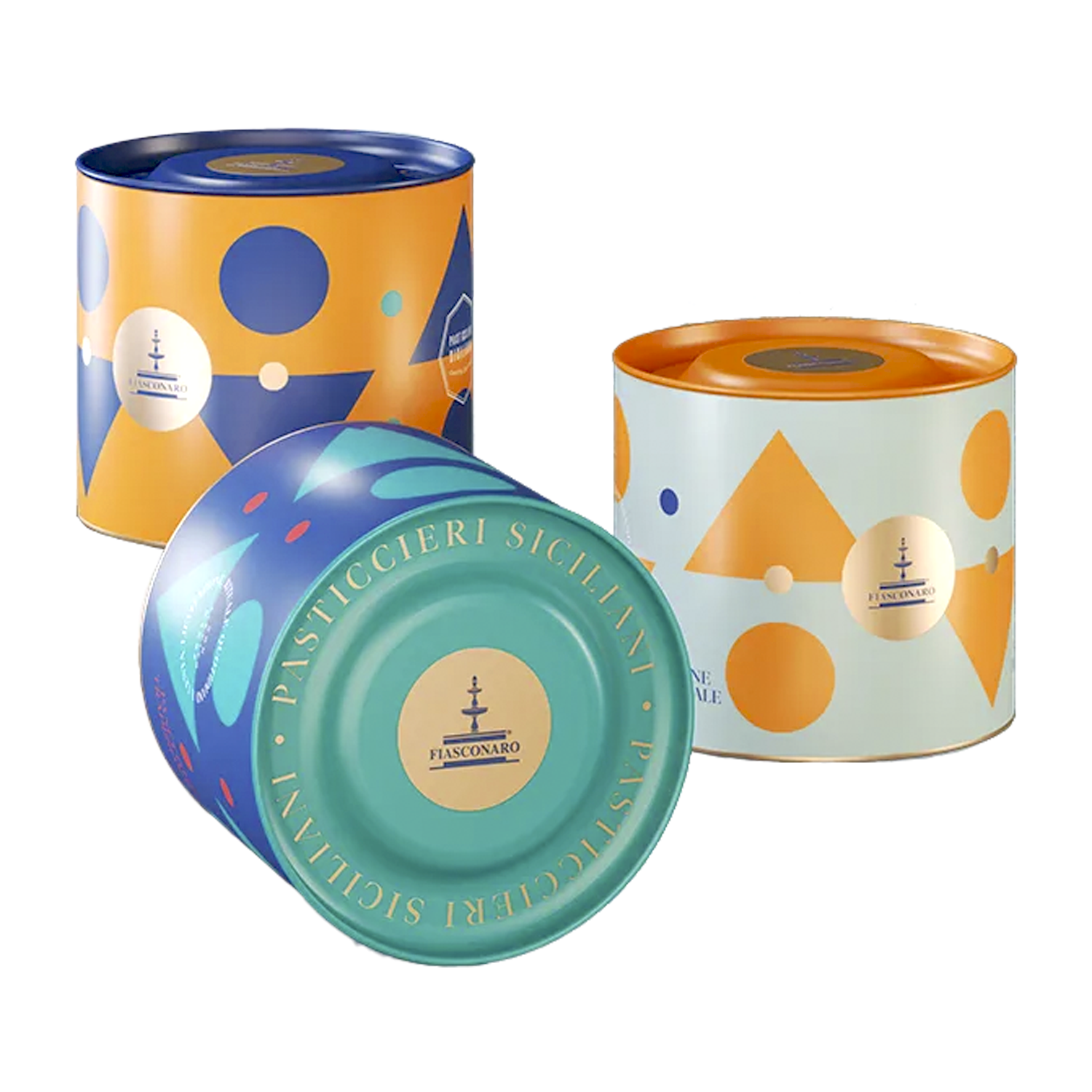 Lata panettone Fiasconaro tradicional 100g