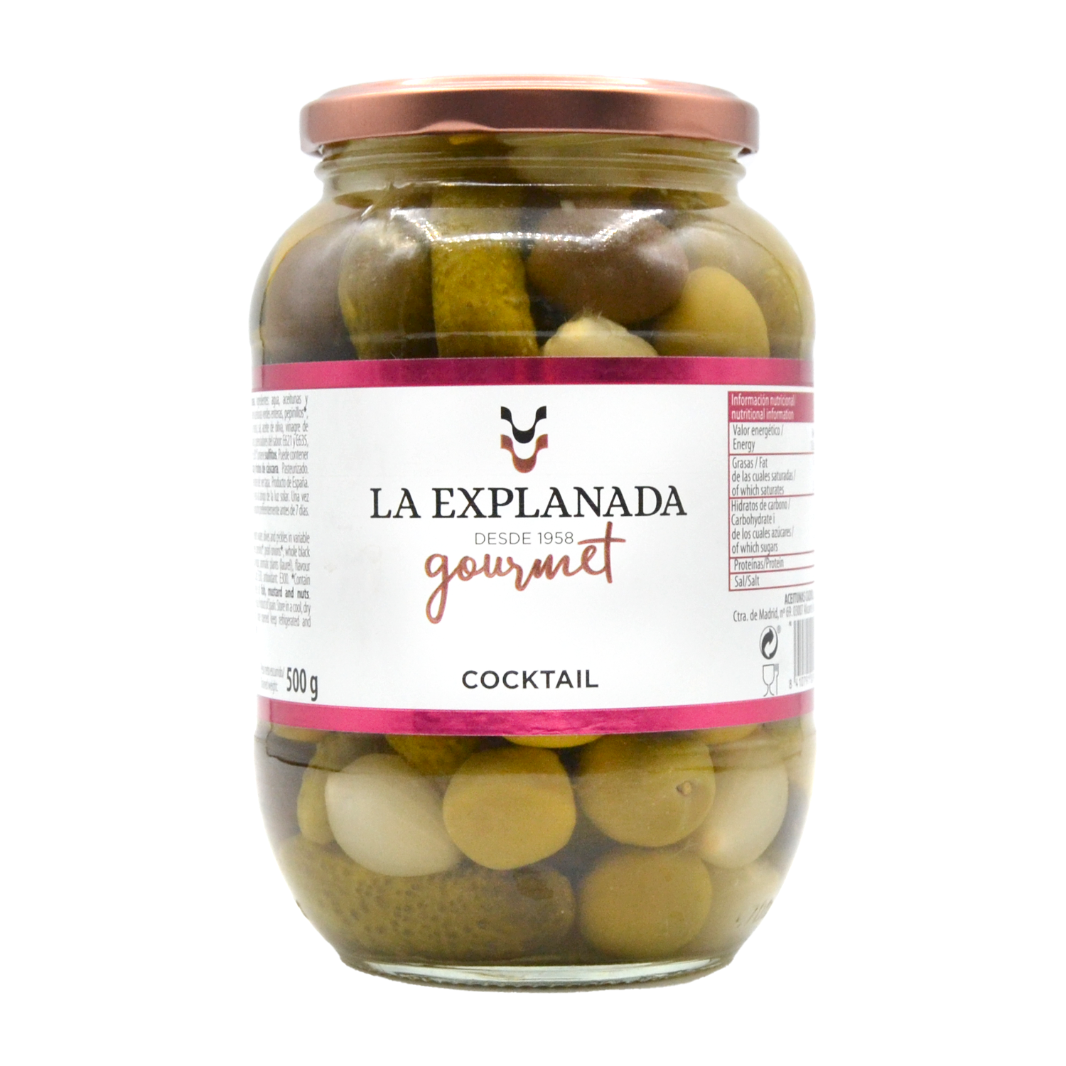 Aceitunas 'Cocktail' 500g
