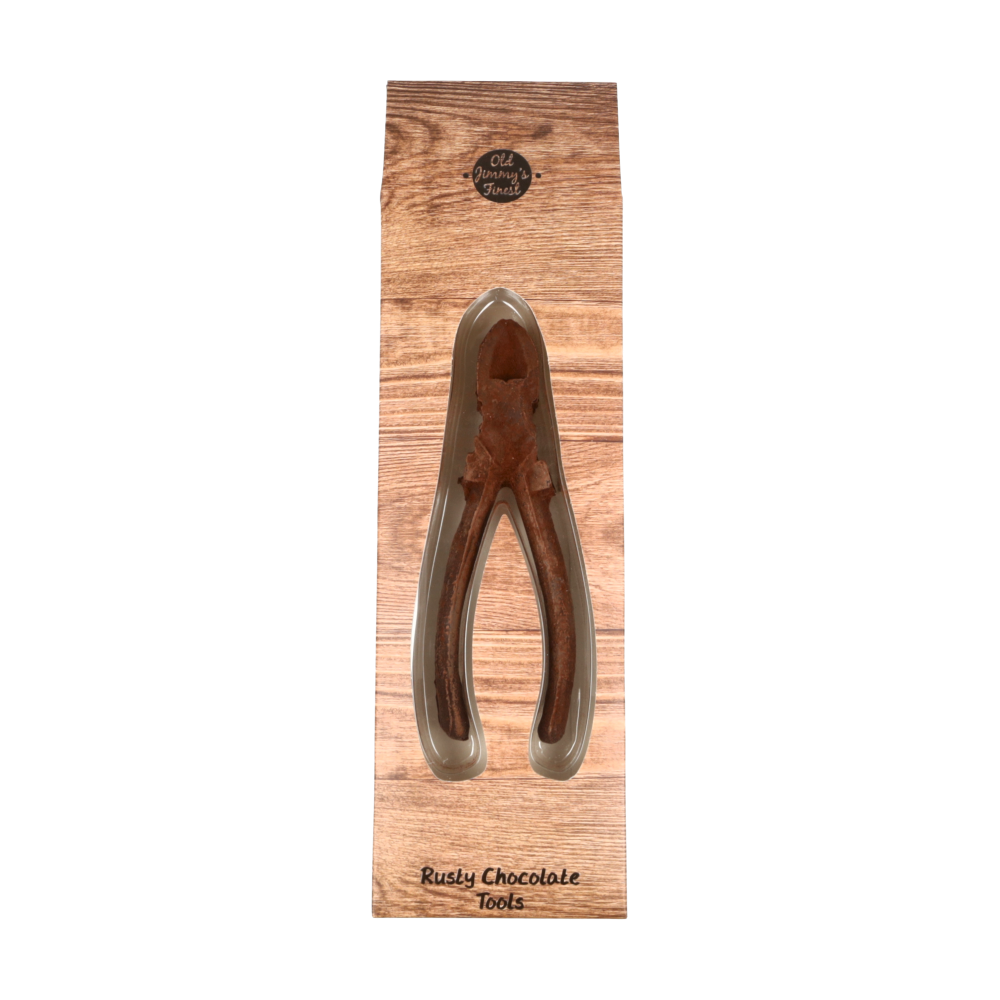 Estuche chocolate negro 'Alicates' 32g