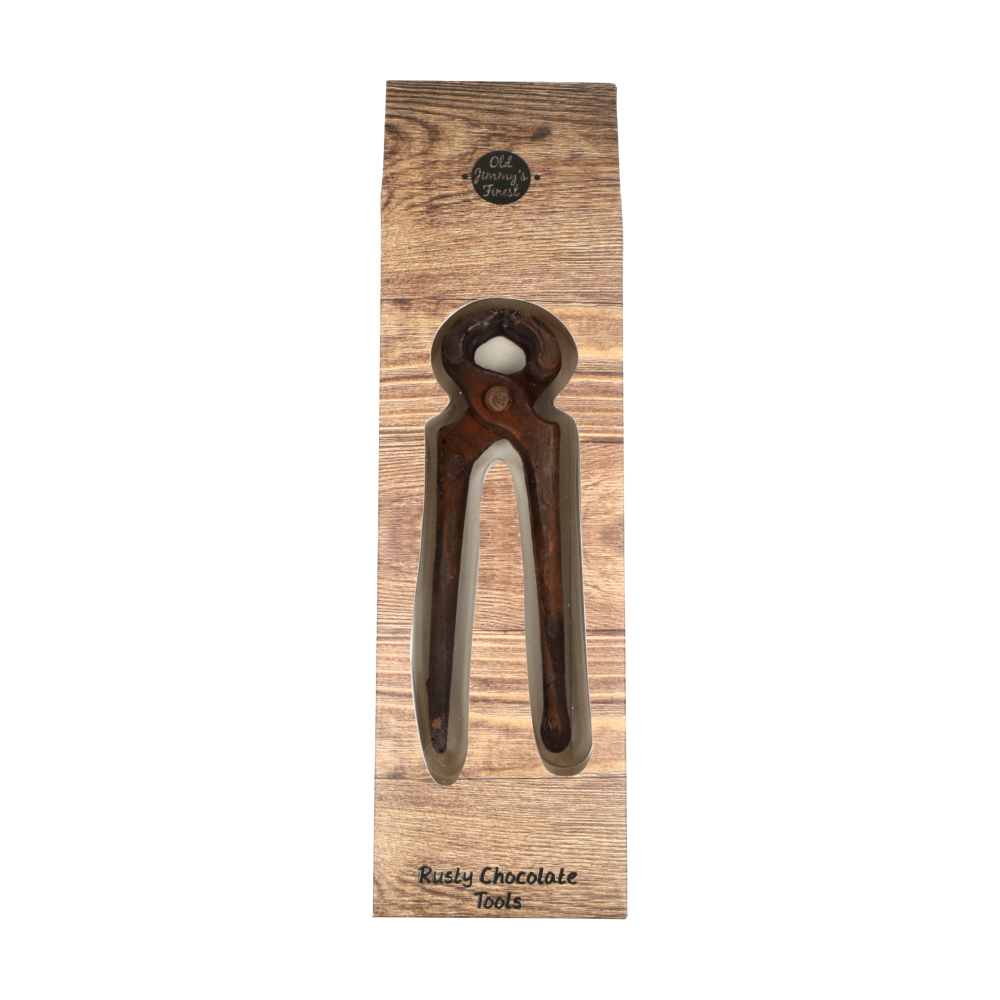 Estuche chocolate negro 'Tenazas' 42g