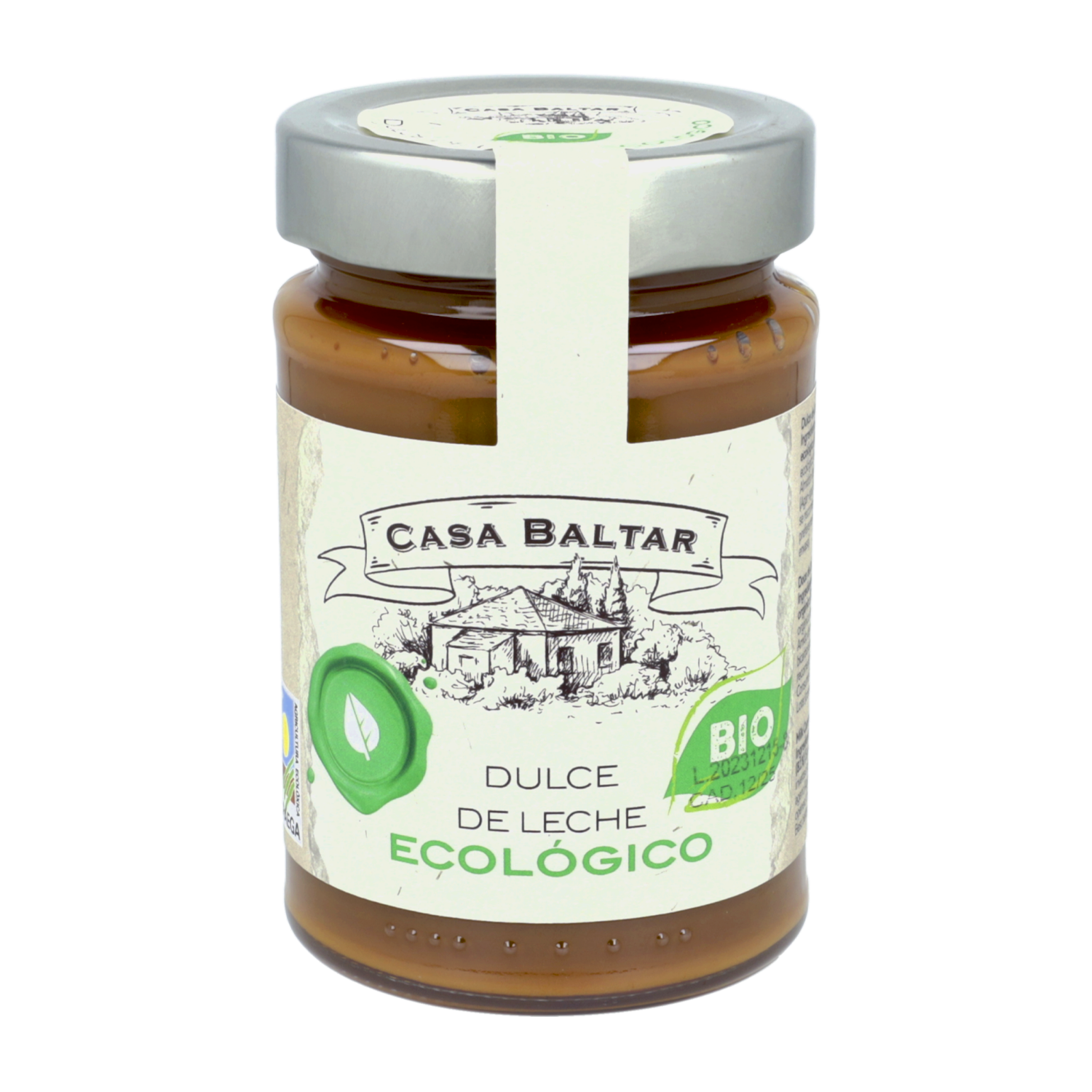 Dulce de leche ecológico 380g