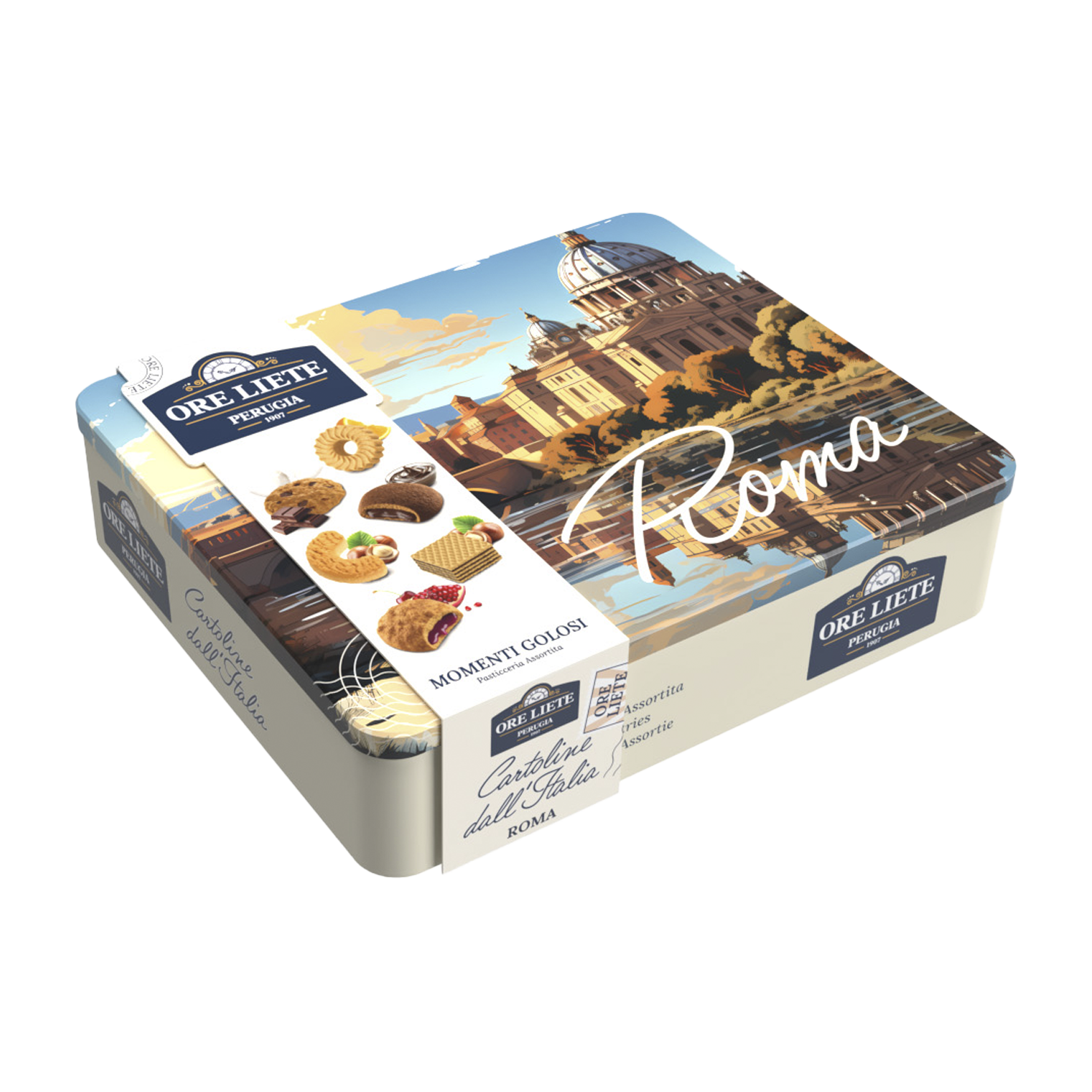 Lata galletas 'Latta Roma' 454g