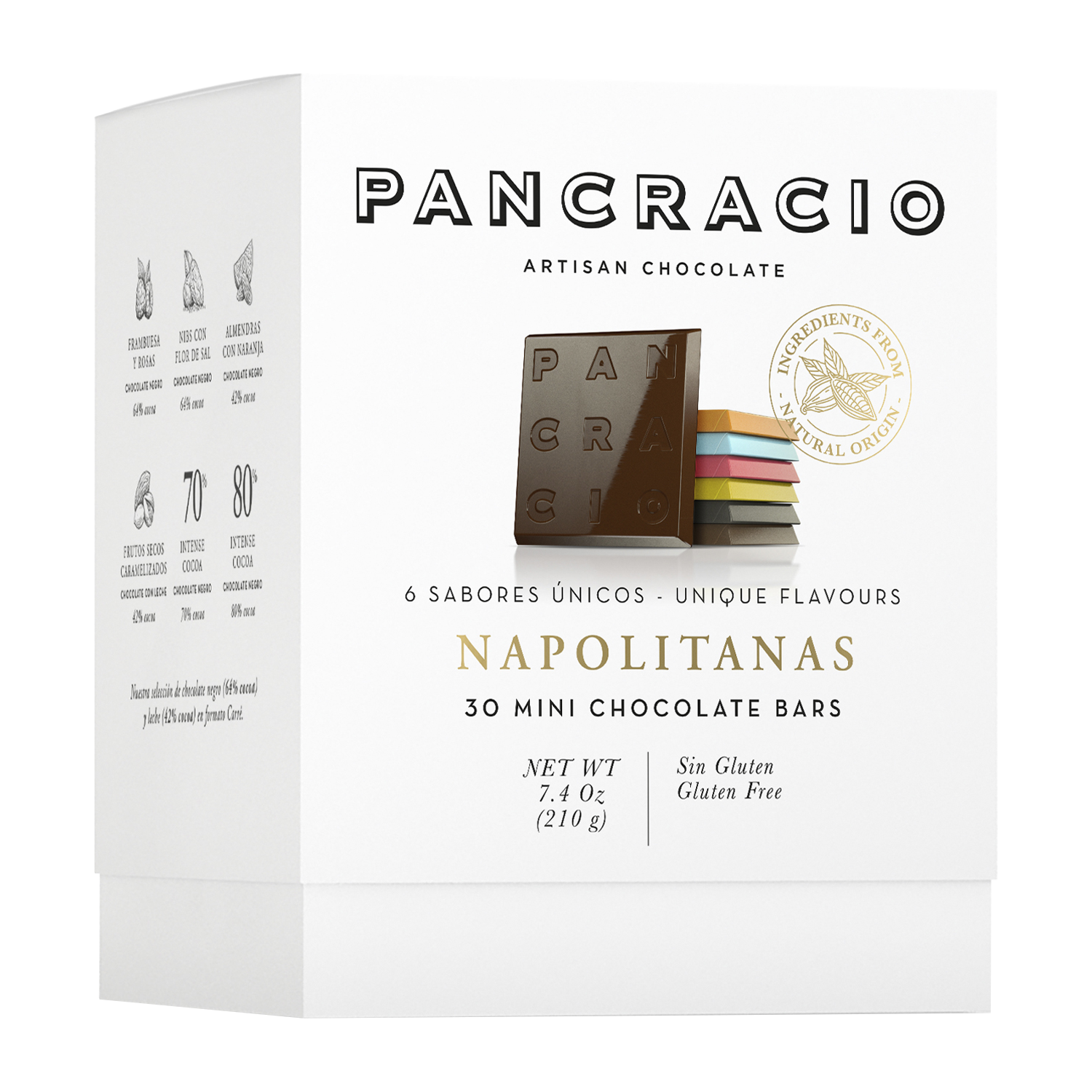 Box Pancracio Napolitanas surtidas 210g