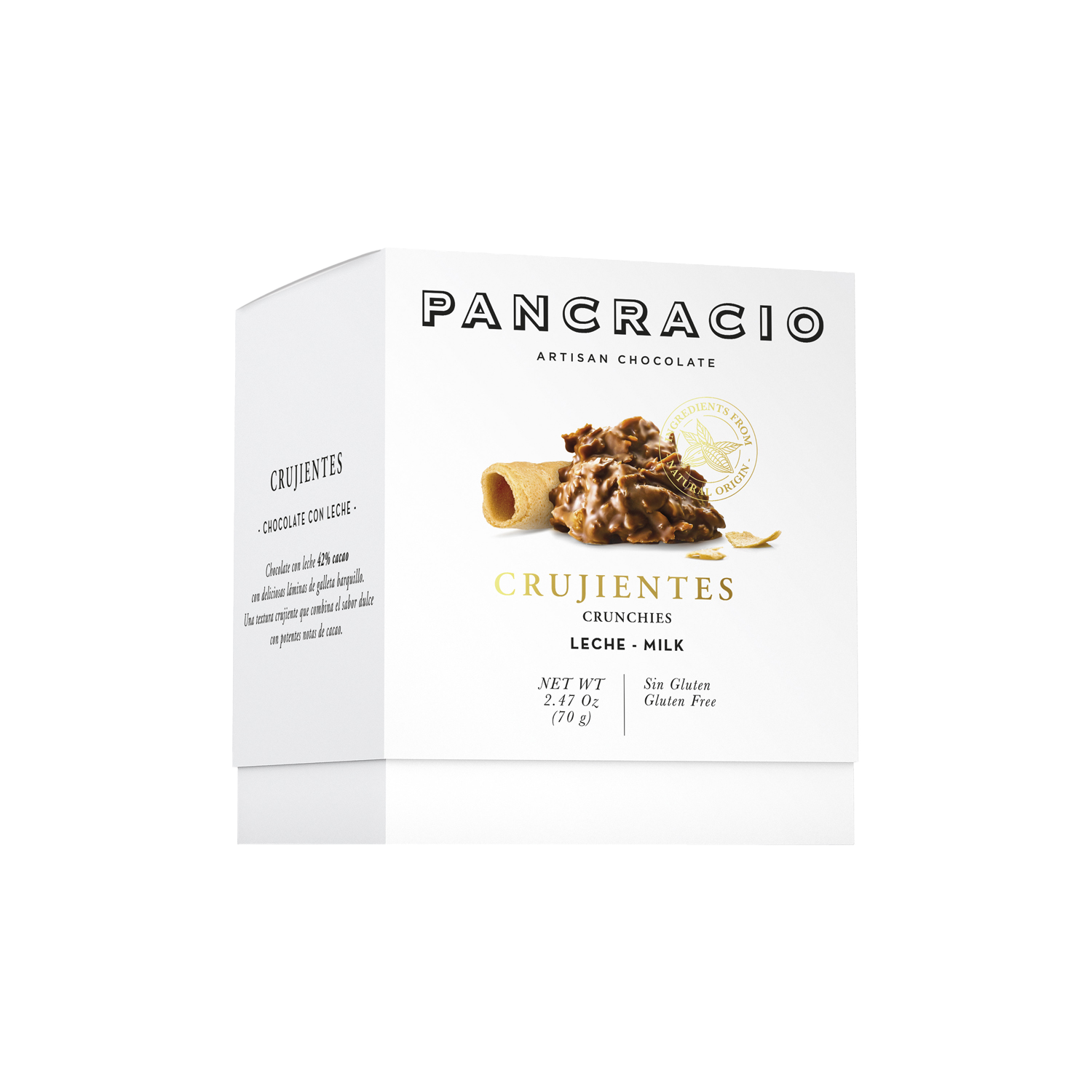 Mini box Pancracio Crujientes chocolate con leche 70g