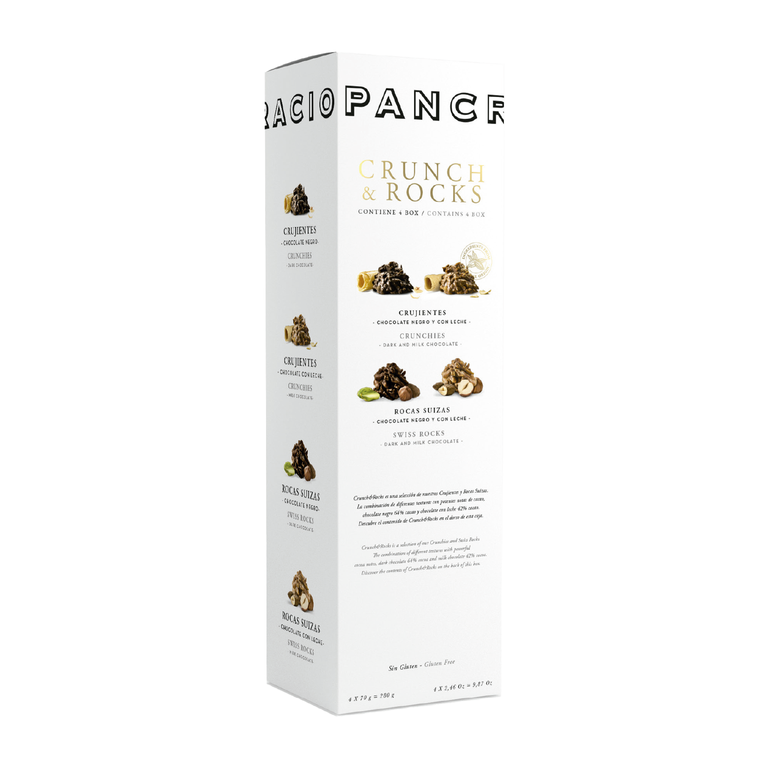 Estuche Crunch & Rocks Pancracio 280g