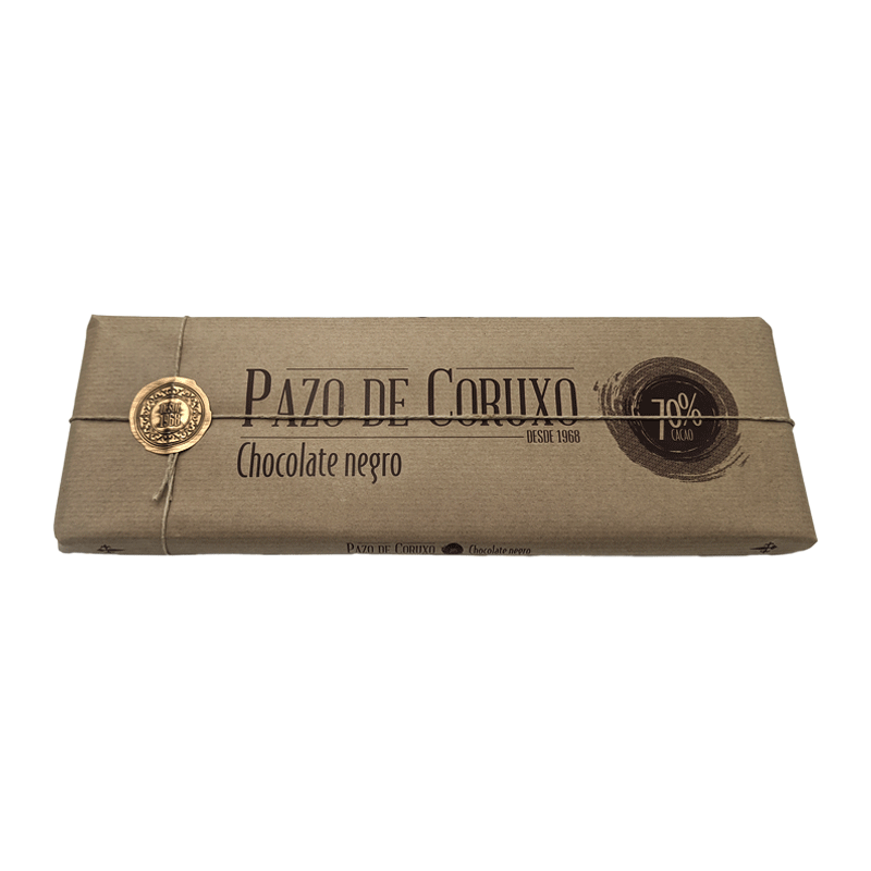 Chocolate artesano 70% cacao 400g