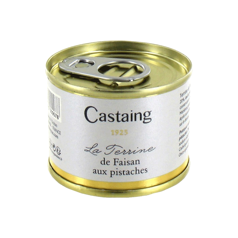 Terrina de faisán con pistachos 'Castaign' 67g