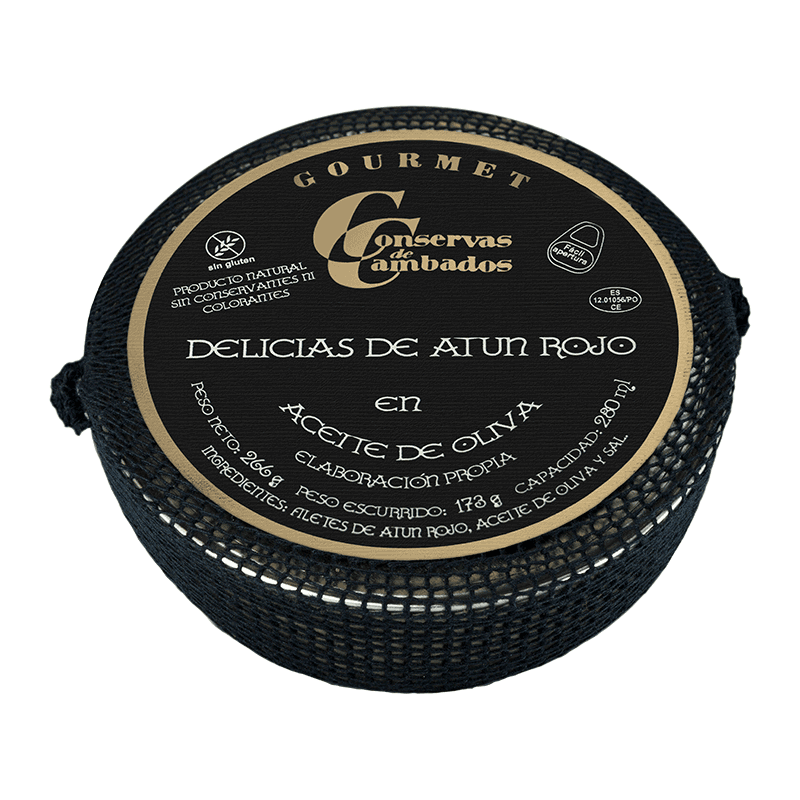 Delicias atún rojo en aceite olvia Rías Gallegas 266g