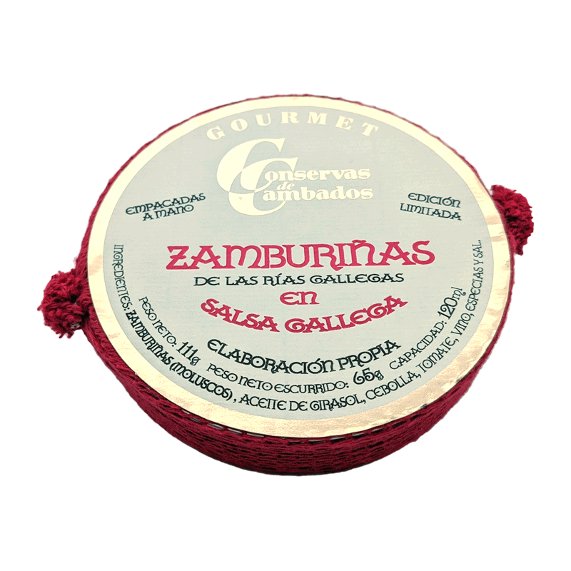 Zamburiñas en salsa gallega Edición Especial 120ml