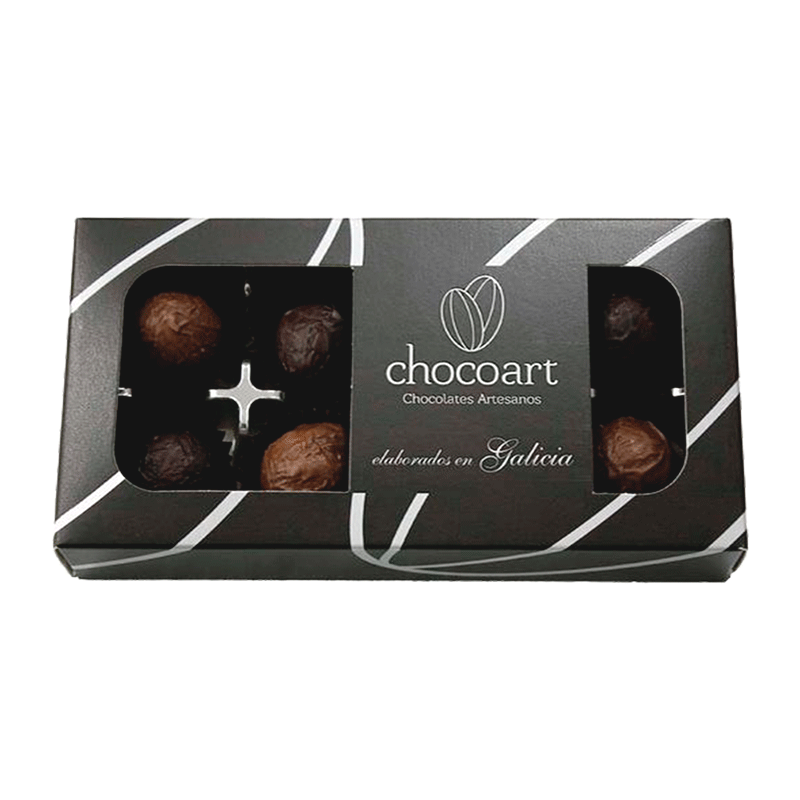 Caja selección de trufas artesanas gallegas 115g