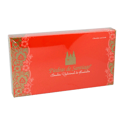 Comprar Caja bombones artesanos chocolate leche y almendra Marcona 275g