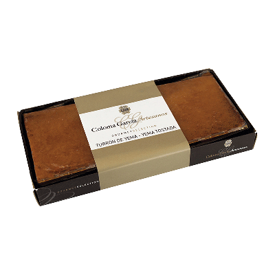 Comprar Bandeja turrón yema tostada artesano 'Gourmet' 300g