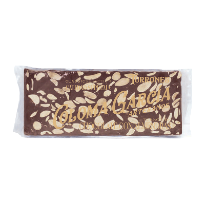 Comprar Estuche turrón chocolate y almendras artesano 'Classic' 300g