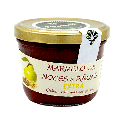 Comprar Membrillo extra con nueces y piñones 200g