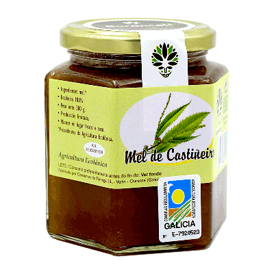 Comprar Miel de castiñeiro ecológica 500g