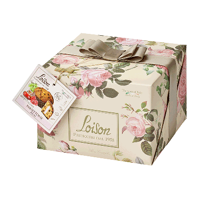Comprar Panettone Loison rosa 'Frutta & Fiori' 600g