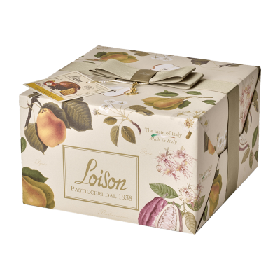 Comprar Panettone Loison pera con chocolate 'Frutta & Fiori' 500g