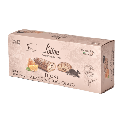Comprar Estuche Loison Filone naranja y chocolate 500g