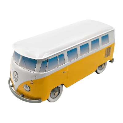 Comprar Lata bombones praliné leche 'Furgoneta Volkswagen amarilla' 150g