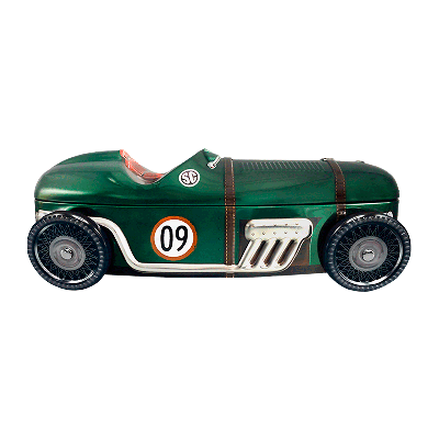 Comprar Lata bombones praliné leche 'Coche 09 verde' 300g