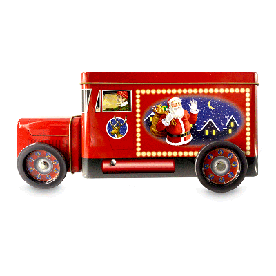 Comprar Lata bombones praliné leche 'Furgoneta Santa's truck' 150g