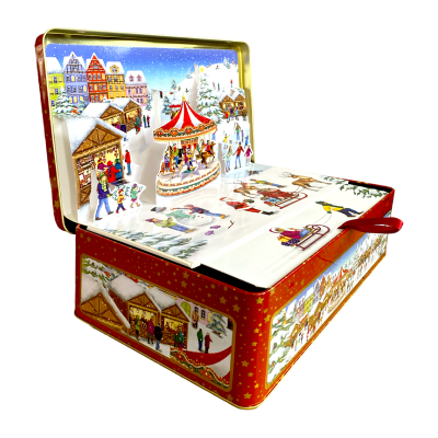 Comprar Lata bombones praliné leche 'Caja pop up 3D' 450g