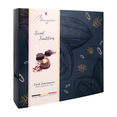 Comprar Estuche chocolate negro surtido 'Sweet Traditions' 9 piezas
