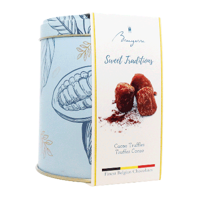 Lata trufas de cacao 'Sweet Traditions' 100g