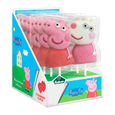 Comprar Marshmallow malvavisco Peppa Pig 45g 12 unidades