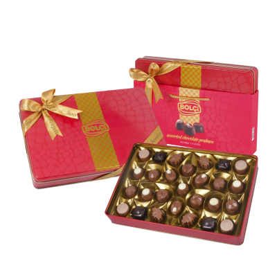 Comprar Lata bombones surtidos 'Tin box Red' 330g