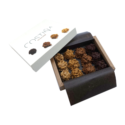 Comprar Rocas surtidas 4 chocolates Costiña 130g