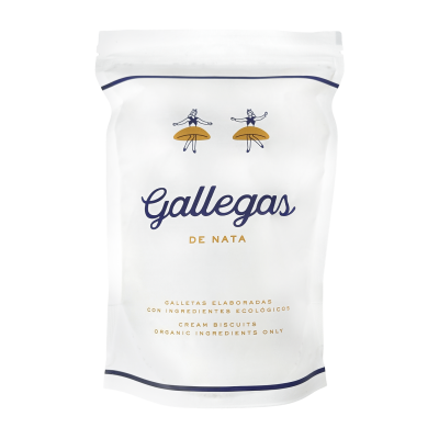 Comprar Bolsa 'Gallegas de nata' galletas de nata artesanales 400g