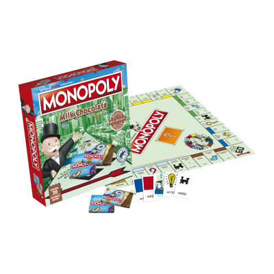 Comprar Estuche juego napolitanas chocolate con leche 'Monopoly' 90g